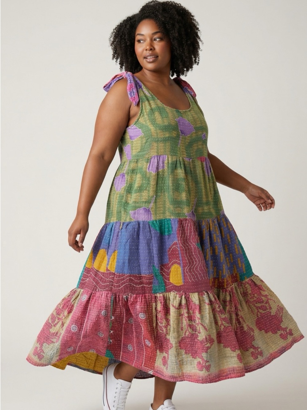 Kantha Bae New With Tags Celeste Maxi Dress Sz 00-22/24